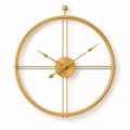 Horloge murale design à cercle ouvert — vue studio